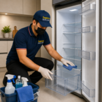 Single Door Refrigerator Cleaning